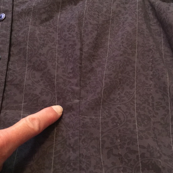 Purple Women’s Eddie Bauer Button-down Shirt - Picture 7 of 8